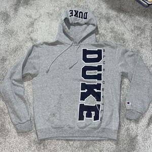 Mens (unisex) Duke Blue Devils Hoodie Hooded sweatshirt M adult Spell Out Hood